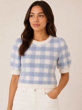 Maeve Anthropologie short-sleeved sweater - size S
